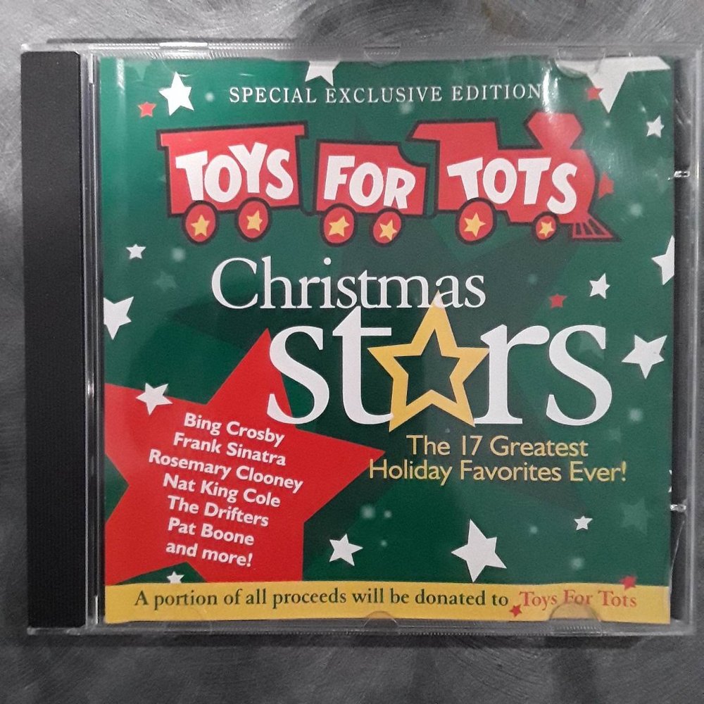 VARIOUS ARTISTS - TOYS FOR TOTS CHRISTMAS STARS 17 GREATEST HOLIDAY FAVORITES CD